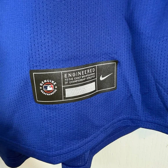 Men's Nike Blue Dodgers Betts 50 Jersey L - Picture 6 of 13